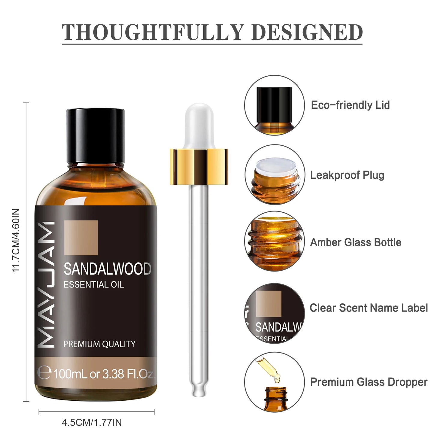 AromaDrop 100ml Natural Oil - HumiX™